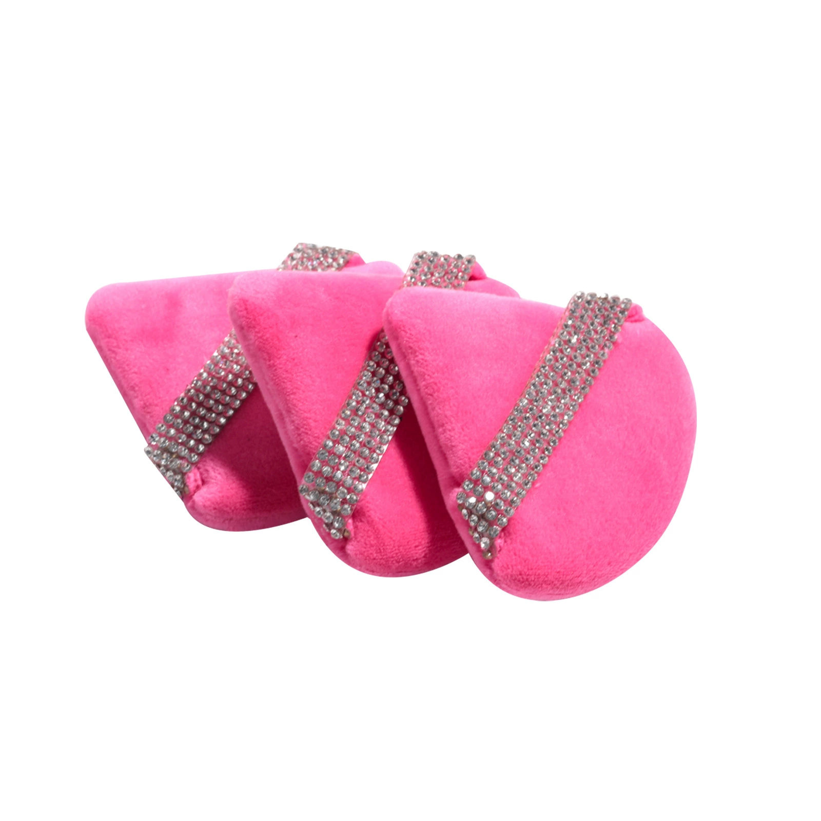Triangle Makeup Sponge Puff, Increased Thickness, For Foundation & Loose Powder, Single