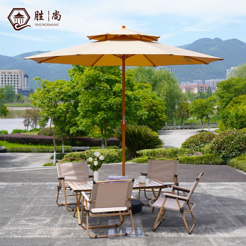 Outdoor Parasol Garden Leisure Middle Column Umbrella Large Camping Courtyard Half Umbrella Outdoor Cafe Stall Tables and Chairs Outdoor Parasol Garden Leisure Middle Column Umbrella Large Camping Courtyard Half Umbrella Outdoor Cafe Stall Tables and Chairs