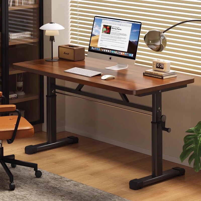 Home computer desk, desktop study table, simple student office desk, bedroom work desk, adjustable height gaming desk Home computer desk, desktop study table, simple student office desk, bedroom work desk, adjustable height gaming desk