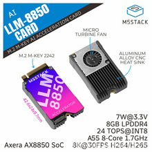 M5Stack LLM?8850?Card ��Ե�豸AI���ٿ� AXera AX8850 SoC