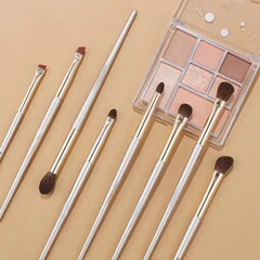 滄州軟毛眼影刷4/8件套裝眼妝暈染臥蠶眼線刀鋒眼部細節小化妝刷