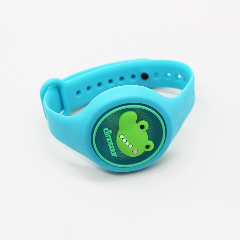 Pulsera de aceite esencial de planta coreana, pulsera de reloj, anillo de papa, giroscopio giratorio para niños, brazalete para niños