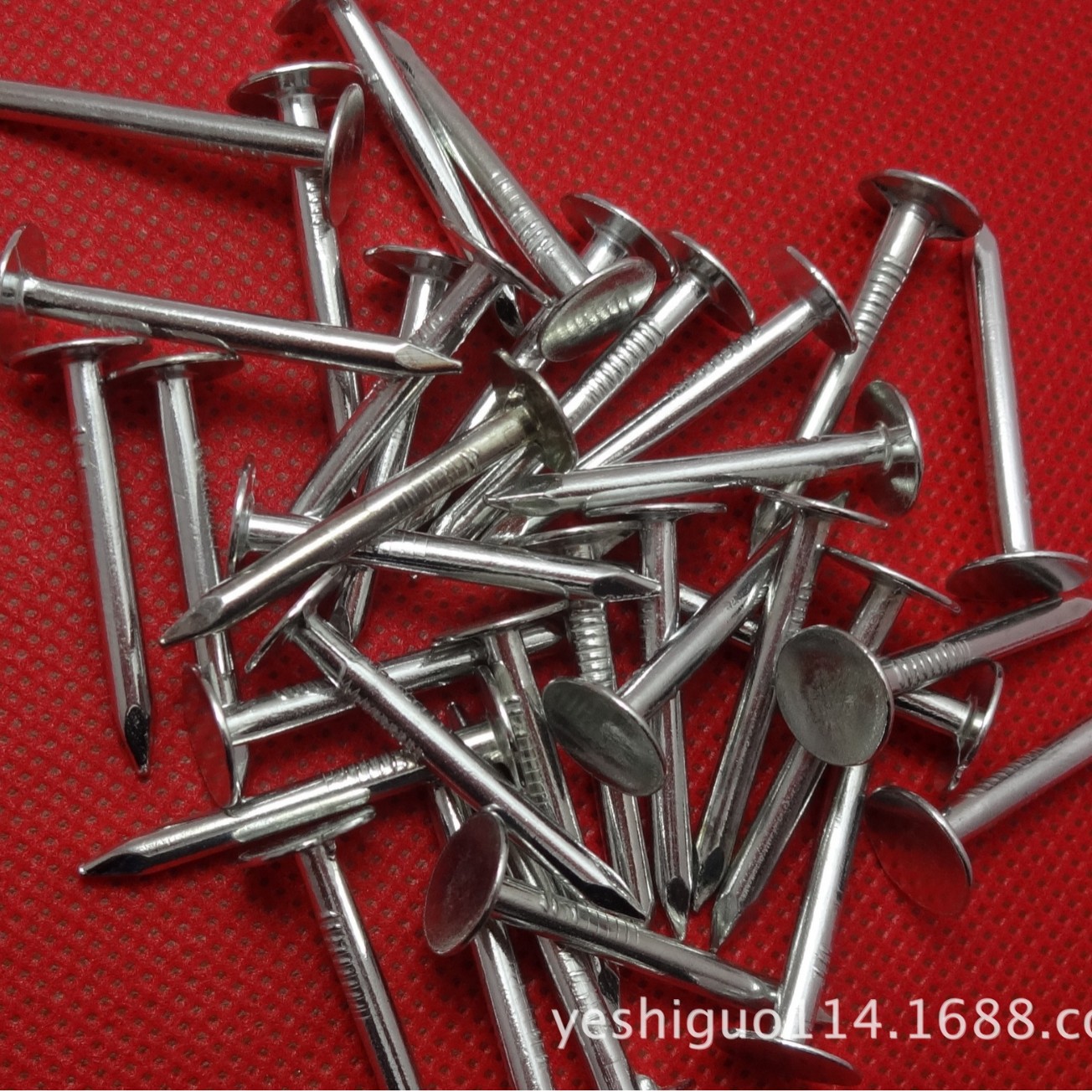油毡钉规格型号:20,25,30,40,50,60,100mm
