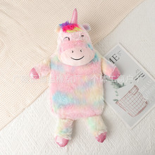 2000ml独角兽热水袋外衣 注水热水袋厂家批发