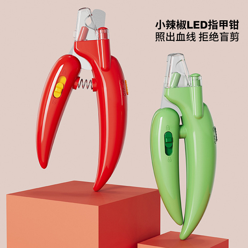 New small chili pet nail cutting cat