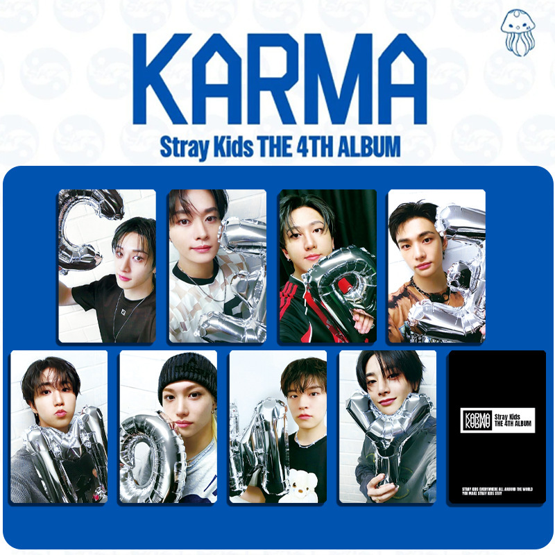 STRAYKIDS KARMA 双面小卡黄铉辰  李龙馥周边|undefined