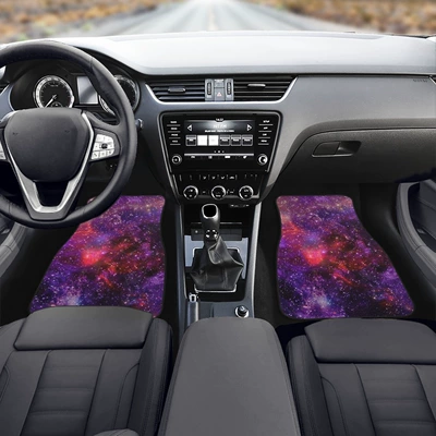 Floor Mats Four-Piece Set Front | Universal Foot Pad