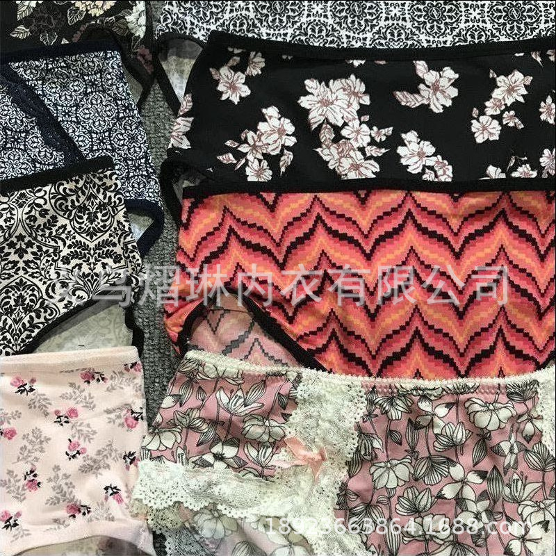 Plus flower lace high waist belly briefs panties ladies large size mixed batch Brazil Mexico Panama st