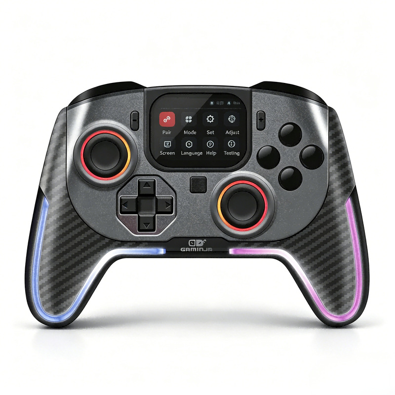 Manufacturer Switch 2 Controller with Rgb Lights, Dual Vibration, Six-Axis Gyroscope, Switch Wireless Bluetooth Game Controller