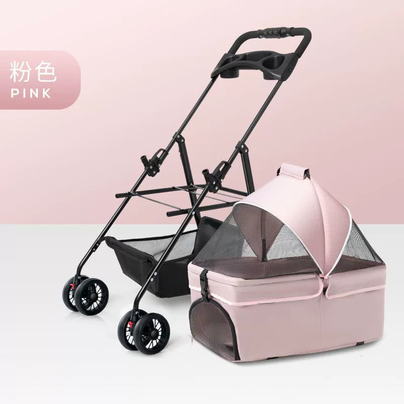 Foldable cart to go out, pet, cat