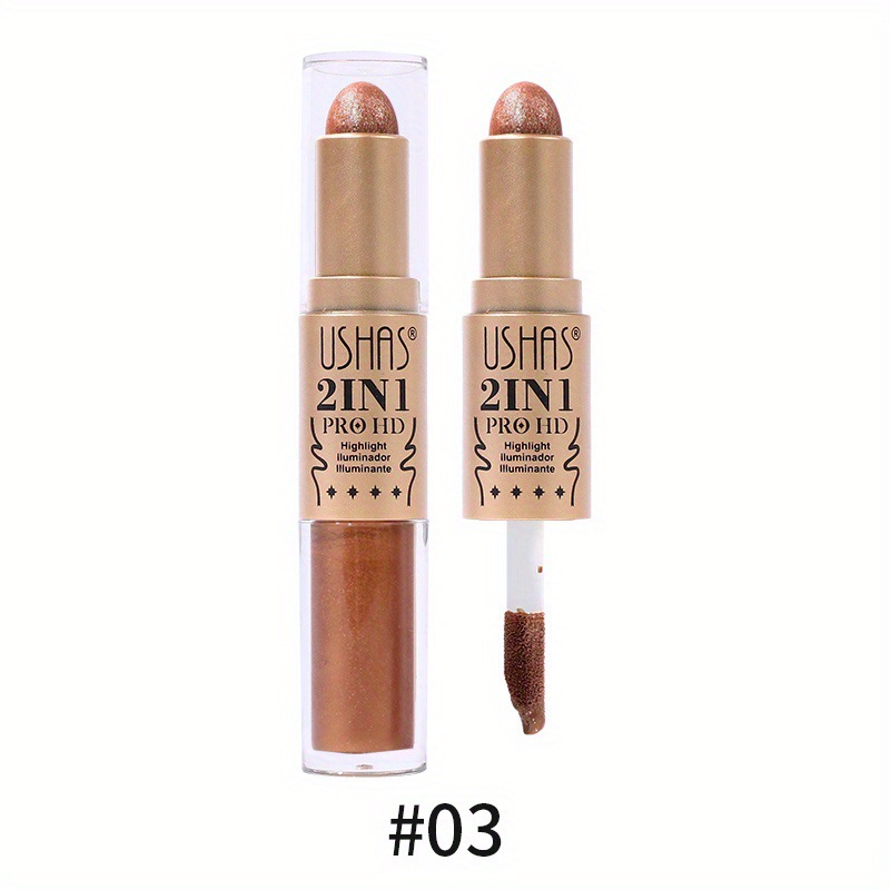 USHAS Transfronterizo Spot Highlight Liquid + Highlight Strap Contour Bar Concelador Mat Perla FS352A