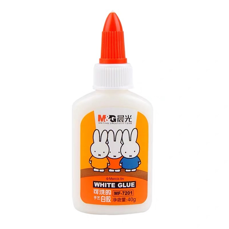 晨光米菲白胶白乳胶手工木工胶水手艺白胶网格纸diy模型贴纸可洗