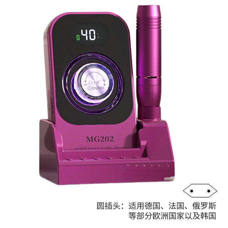 Botón de botón de pulido de uñas portátil, pulido de escritorio, herramienta de pulido de uñas, pulidora de uñas, eliminación profesional de uñas