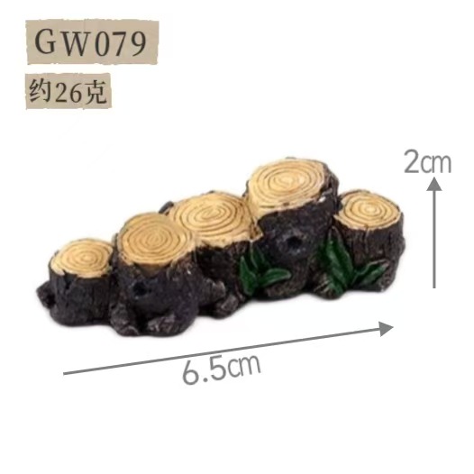 Decoraciones de micropaisajes de musgo, decoraciones para acuarios, escondites para peces y camarones, artesanías de resina, casa para hámster, gecko de compañía. image 10