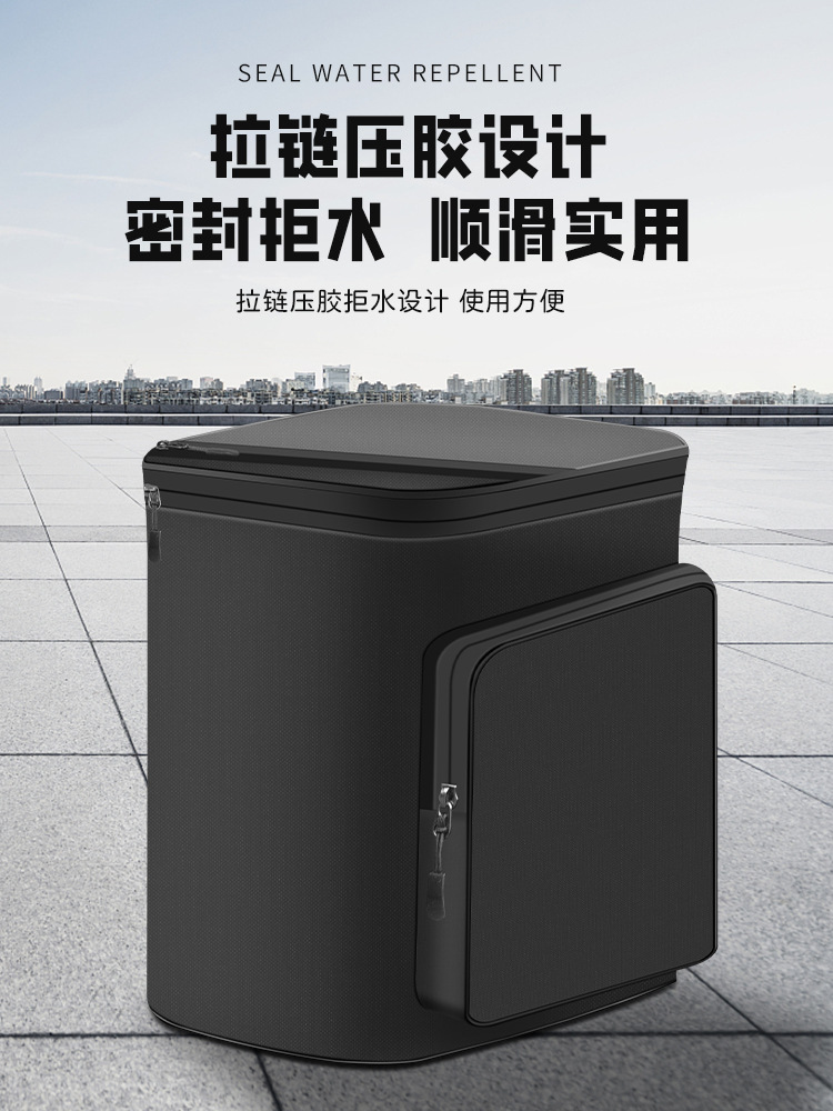 Casco de vehículo eléctrico bolsa de almacenamiento bolsa de almacenamiento de batería de automóvil bolsa de almacenamiento a prueba de lluvia bolsa de colgar delantera bolsa de celda de gran capacidad
