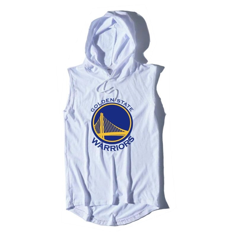 2025 American-Style Ins Cool Basketball Hooded Vest Sports Tank Top Loose Sleeveless T-Shirt Trendy 12