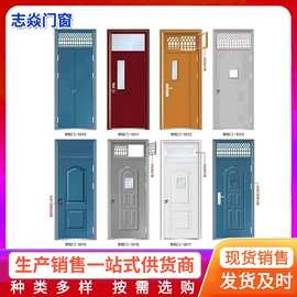 学生宿舍门带门头气窗工程防盗门幼儿园门 工厂钢制学校教室门