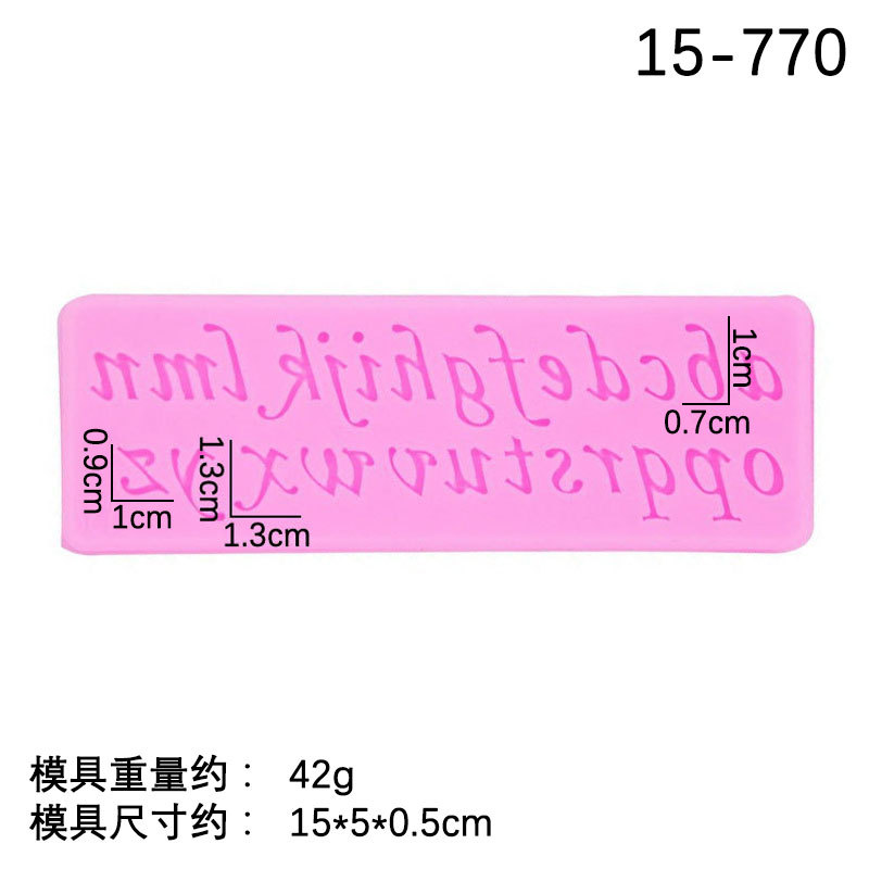 Fondant cake decoración letras mayúsculas y minúsculas y dígitos feliz cumpleaños silicona molde para hornear cerámica suave arcilla epoxi molde
