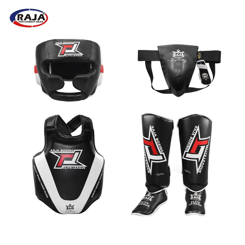 Boxing protective gear for adults, set, gaiters for training