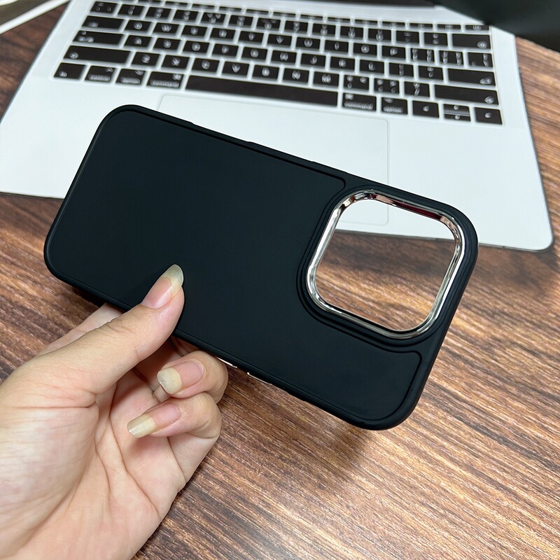 适用iphone16金属相框15ProMax苹果17手机壳软壳11简约纯色11批发|undefined