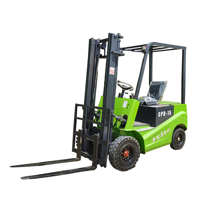 程煤电动叉车2吨电瓶堆高叉车1吨3吨全自动四轮升降搬运车