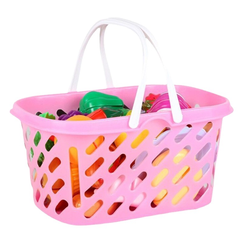 Factory direct sales play house cut and play toys 3 plastic simulation Kitchen pizza cake model fruits and vegetables cut and see