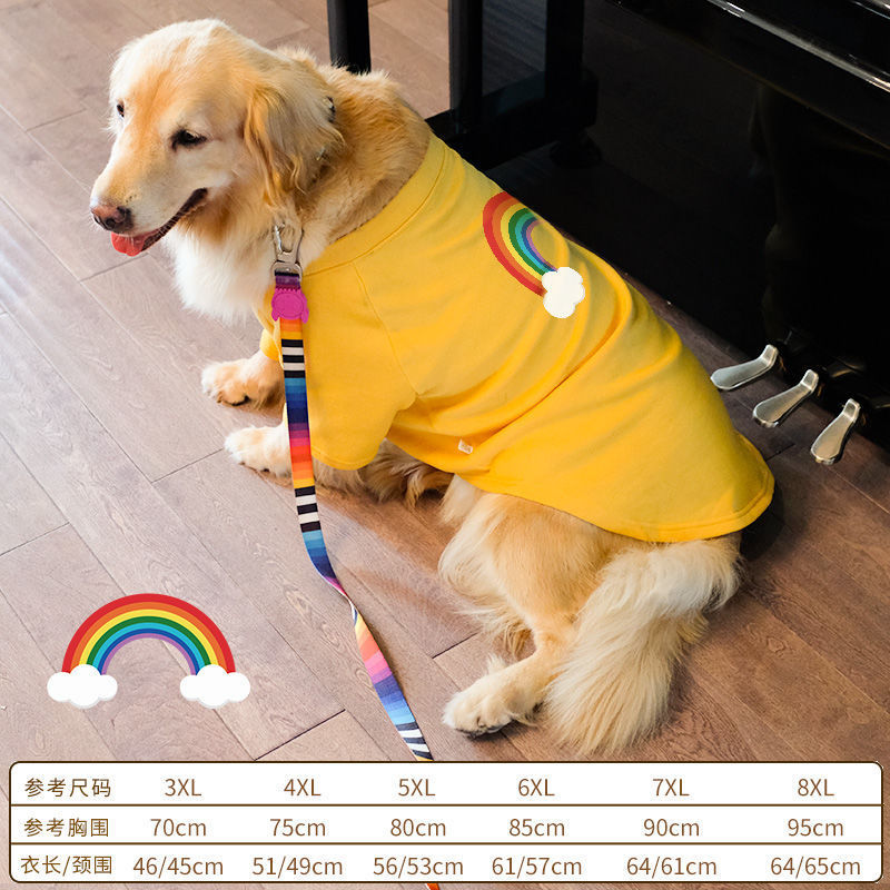 犬服金毛服春秋薄型ラブラドサモエ大型犬ペット保温大型犬秋冬服|undefined
