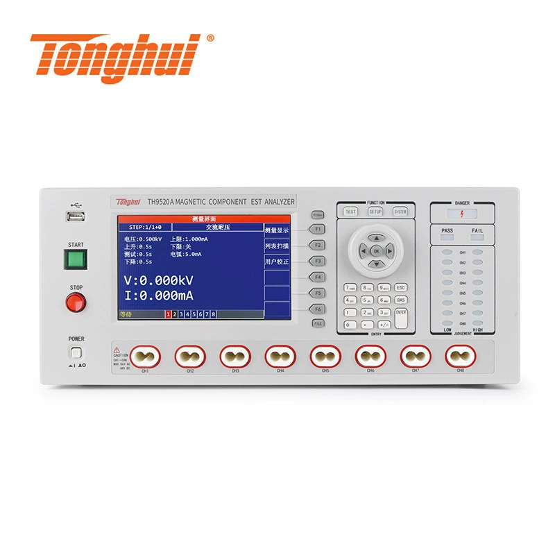 Tonghui TH9520 Интегрированная тестовая система «шесть в одном» Интегрированный анализатор магнитных компонентов TH9520A Оригинал
