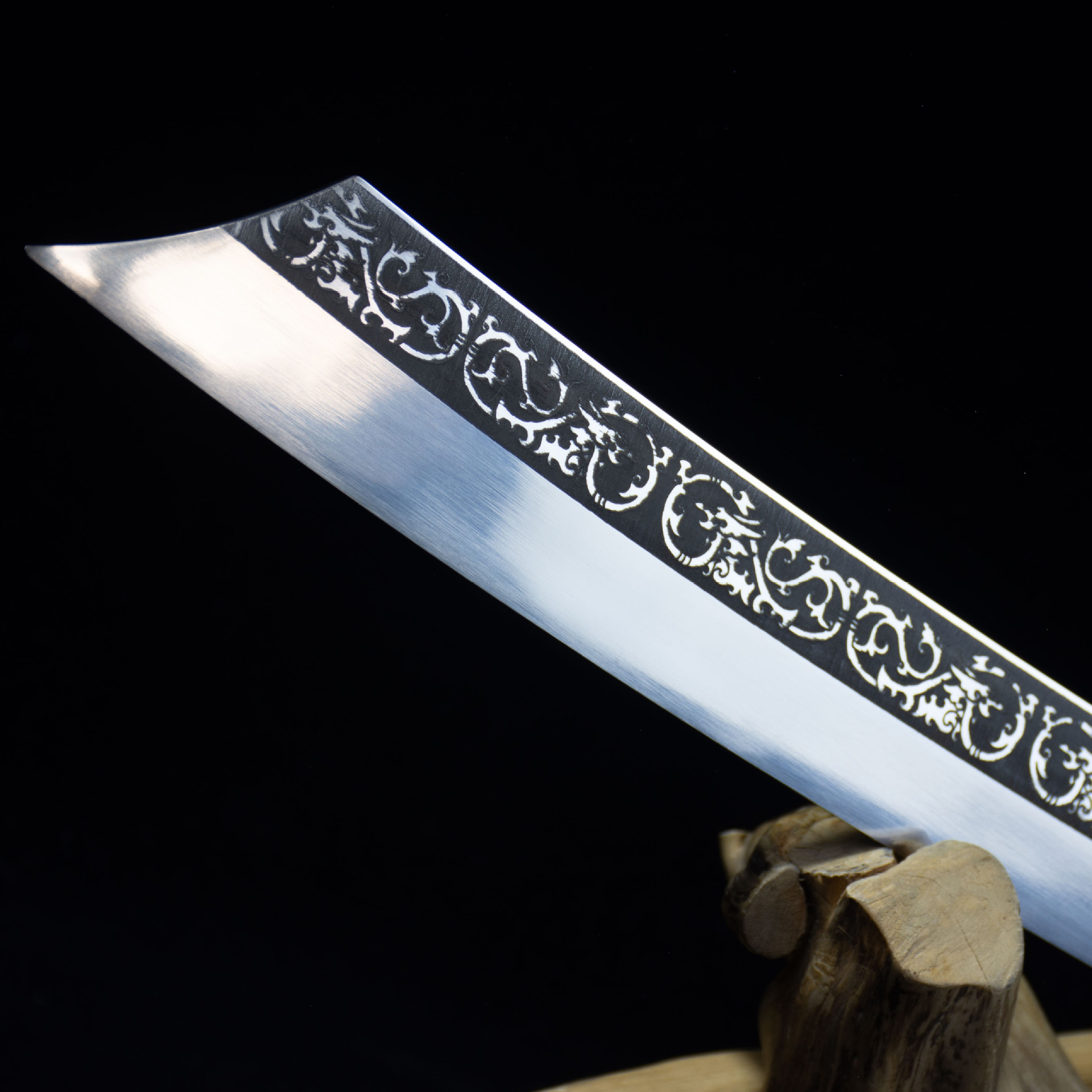 龙泉市刀剑手工锻打康熙战刀龙虎宝刀唐横刀影视冷兵器收藏未开刃