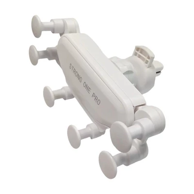 Phone Holder Air Conditioner Air: Car phone holder - pure-white