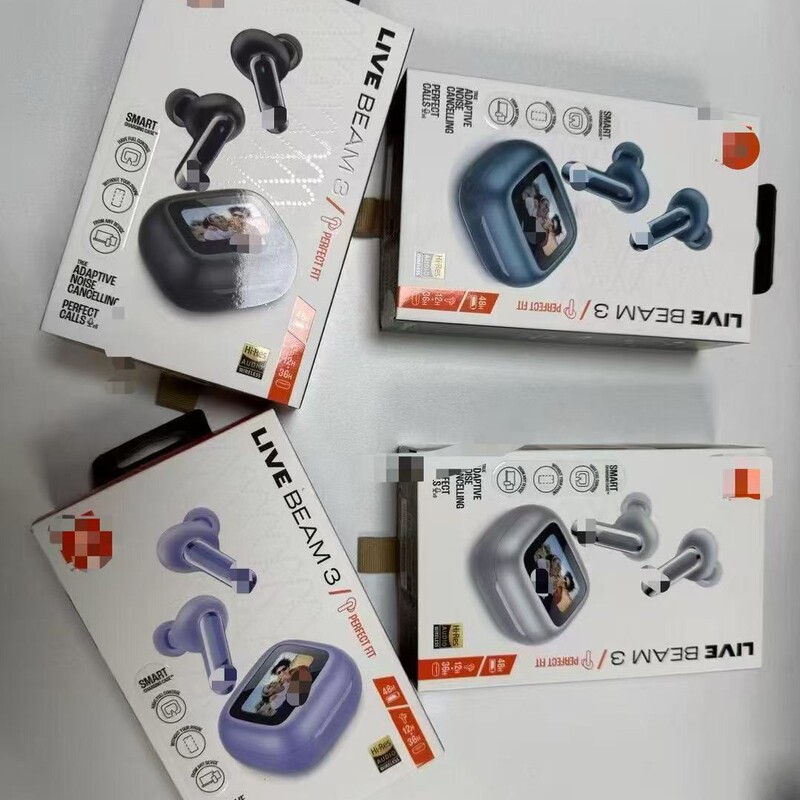 Cross-border new Huaqiangbei v20 Bluetooth headphones with touch screen, dual microphone, and ANC noise cancellation, suitable for LIVE BEAM3 and Colorful 3 Cross-border new Huaqiangbei v20 Bluetooth headphones with touch screen, dual microphone, and ANC noise cancellation, suitable for LIVE BEAM3 and Colorful 3