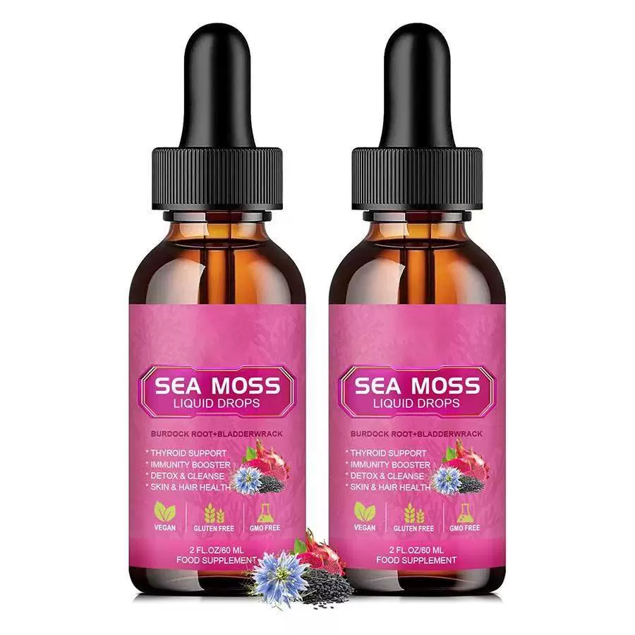 Трансграничная поставка популярных капель морского мха от производителя OEM