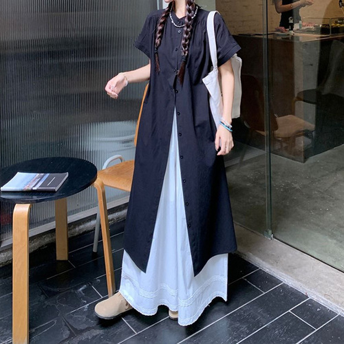 Women's Spring 2025 New Arrival High-End Yamamoto Style Fashion Set - Long-Sleeve Blouse with Lace Trousers, Two-Piece Set