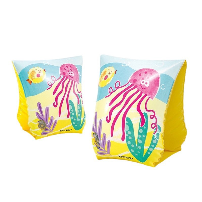 Intex trajes de baño inflables chaleco salvavidas para niños equipo de natación ayuda de natación brazo PVC agua al por mayor image 5