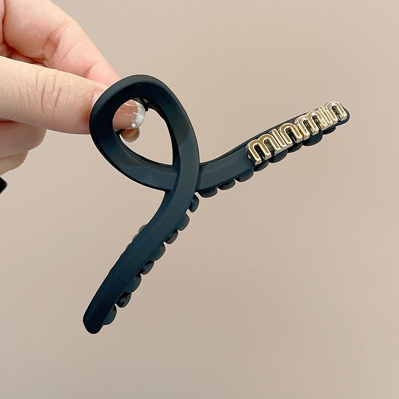 Clip de cabello de alta sensación de gran tamaño para mujeres más agarrar clip de cabello de tiburón en la parte posterior de la cabeza de los productos al por mayor