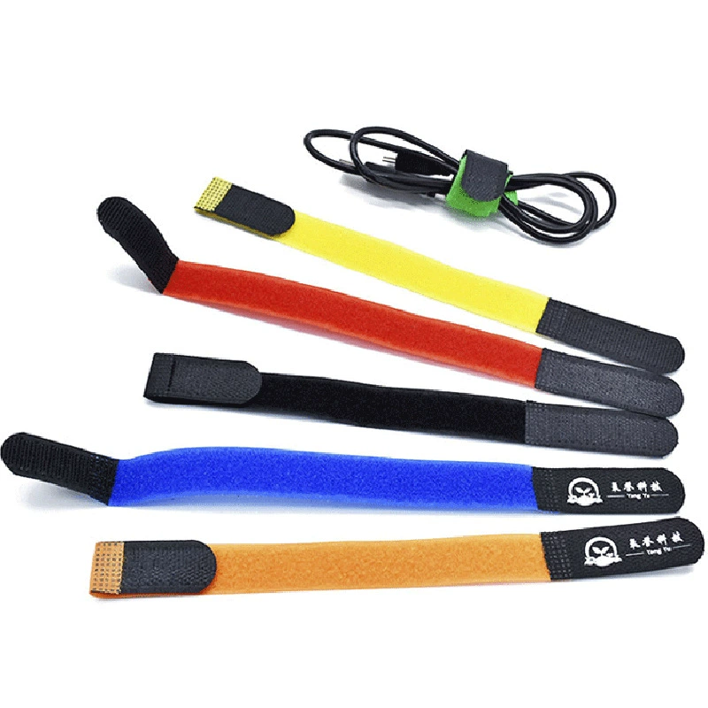 Линия для передачи данных липучки может быть напечатана логотипом логотипа ленты липучки стяжки цветной стяжки типа p