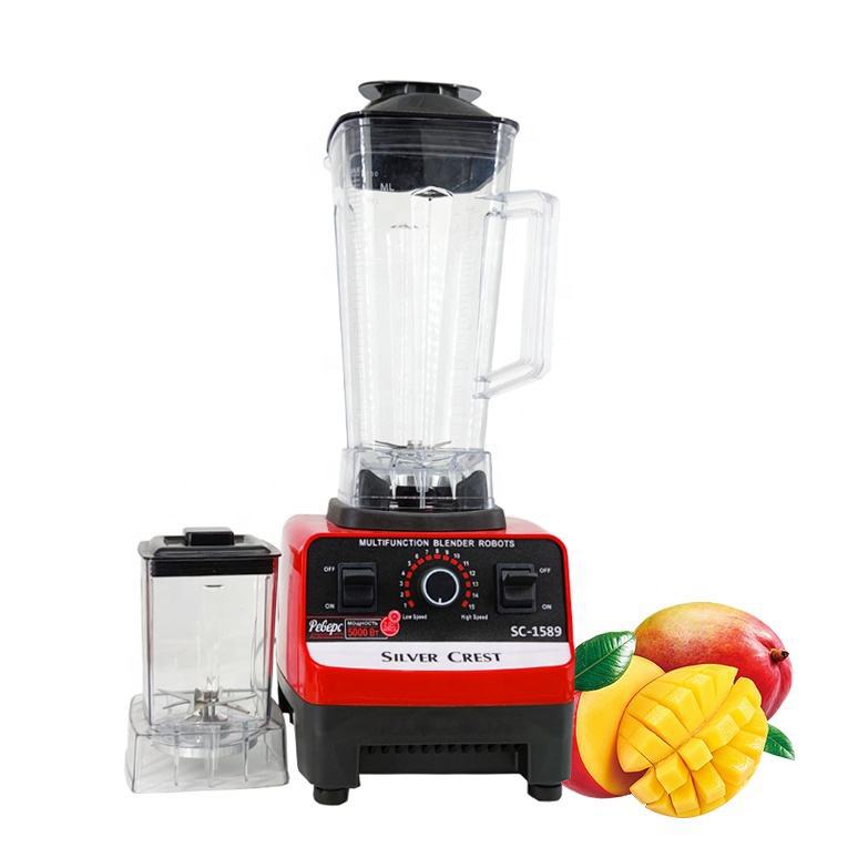 Silver Heavy Duty Blender Electric Comme...