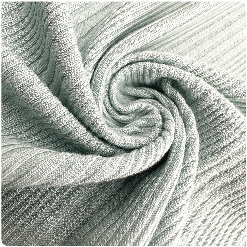 供应200G针织抽条罗纹 不规则丽赛醋酸针织罗纹布 春夏背心裙上衣