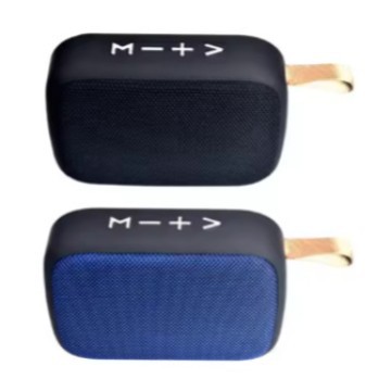 G2布艺蓝牙音箱插卡U盘户外运动小音箱外贸礼品小音响带提手便携