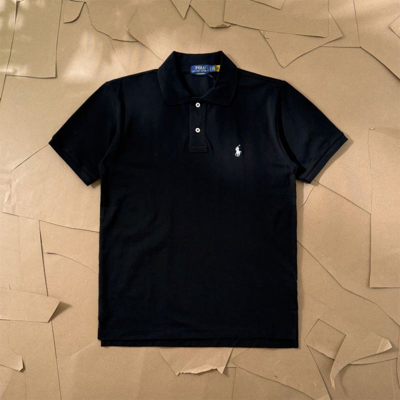 Long-Term Availability of Classic Summer Casual Simple Polo Shirts with Pony Logo, Cross-Border Rl Ralph Polo Shirts for Men with Embroidery
