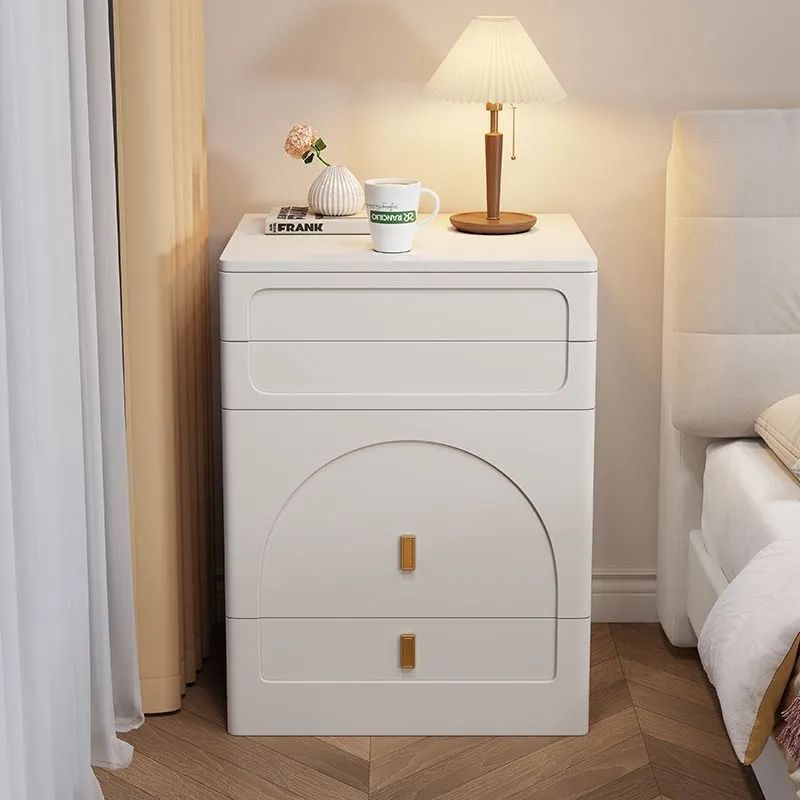 Cream Style Flip Dresser Bedroom Simple Modern Popular 50cm Bedside Table Integrated Small Apartment Dressing Table