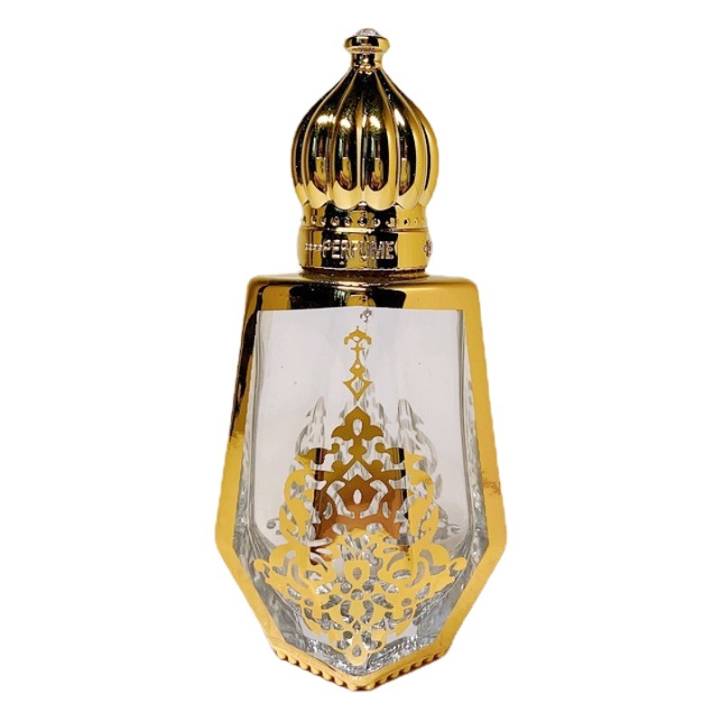 12ML de aceite esencial sub-botella de bolas Masaje Roller botella de perfume sub-botella de fragancia portátil muestra botella vacía marca de Buda