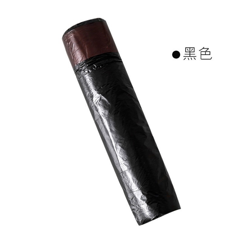 Black garbage bag
