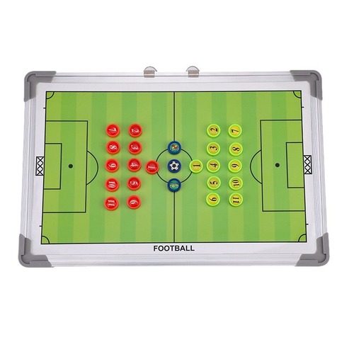Aluminum alloy football tactical board, basketball tactical board, football tactical teaching board, coach's tactical board, magnetic chess pieces