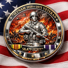 �羳��Ʒ�����o���Vietnam Veteran Tribute CoinԽ���ϱ��o���