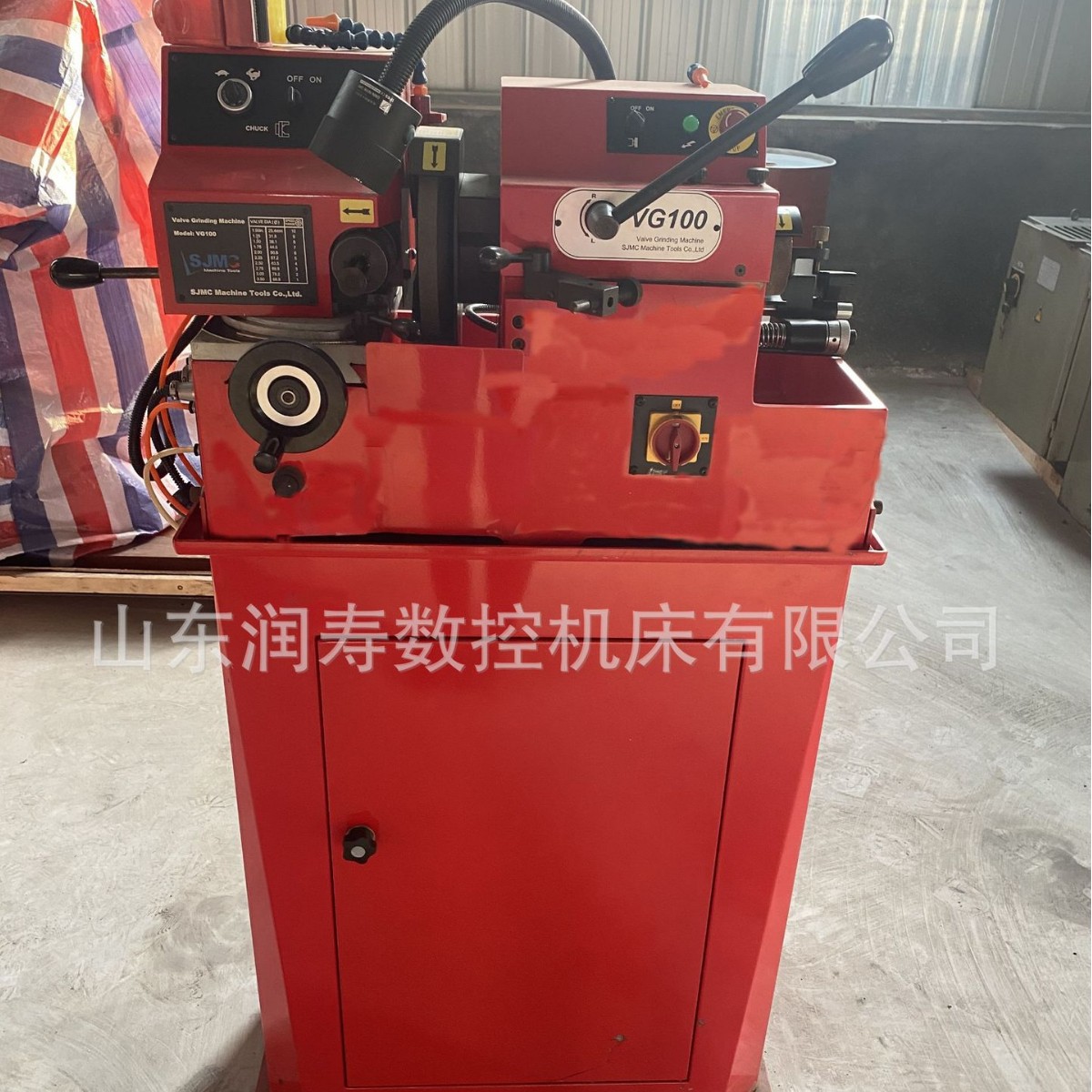 Rectificador válvulas motor VG100/VG100A, herramienta reparación válvulas automóvil, rectificadora.