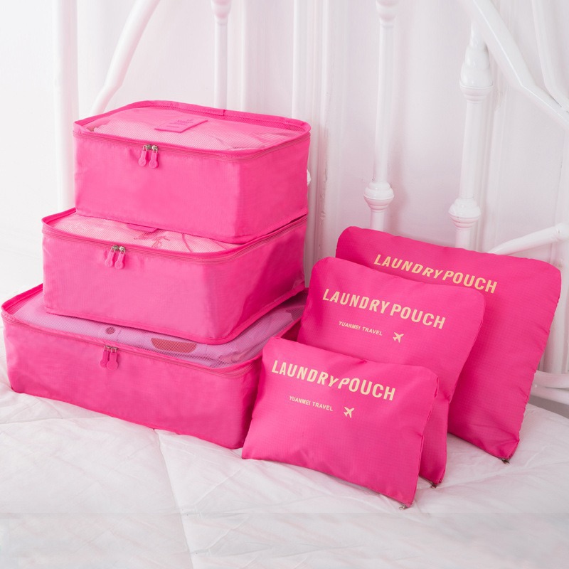 Storage bag for traveling, set