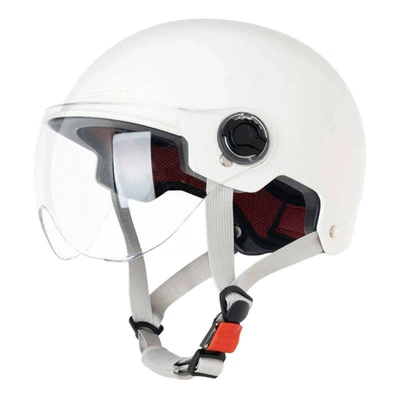Motosiklet kaskı (dəbilqə) — seasons, half helmet for electric scooters