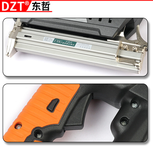 Lithium battery electric nail gun F30 household small single-shot automatic nailing woodworking code nail gun wireless