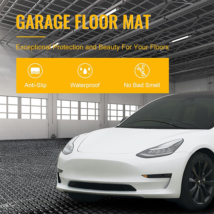 Pvc Garage Floor Mat, Vinyl Floor Mat, Diamond Pattern Floor Mat, Rv Floor Leather, Parking Space Carpet